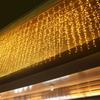 Lâmpada LED corda de luz famosa na internet lâmpada de tira de gelo lâmpada de cortina de cachoeira layout de palco gypsophila luzes festivas luzes decorativas de néon