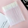 Nuevo pincel para labios con varilla de cristal para injerto de pestañas, pincel para lápiz labial, pincel para glaseado de labios, herramientas de maquillaje de belleza, pincel de maquillaje con varilla de cristal