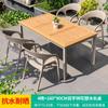 Mesa y silla de exterior para ocio, mesa y silla de terraza, mesa y silla de exterior para patio, jardín, mesa y silla de exterior, mesa de té y cafetería, conjunto de tres piezas