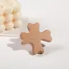 Ganchos de Madera de Forma Irregular Estilo Ins, Manijas de Madera Maciza en Forma de Corazón y Estrella para Puertas de Armario, Ganchos Decorativos para Montar en la Pared Venta al por Mayor