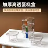 Caja para Pastel Mousse de Tiramisú Caja Transparente Desechable para Empaque de Postre para Hornear Caja para Empaque de Pastel de Mil Capas Venta al por Mayor