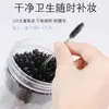 Pincéis para Extensão de Cílios Atacado com Cabos de Cristal Descartáveis, 100 Peças/Balde, Curvadores de Cílios Coloridos, Pentes para Sobrancelhas
