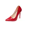 Zapatos de Tacón Alto Francés 12cm Nuevos Zapatos de Moda de Primavera y Otoño Talla 43 2024 Estilo Hada Tacón de Aguja Zapatos Individuales Punta Afilada para Mujer