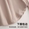 Otoño e Invierno Nuevo Cuello Redondo Ajustado Ropa Interior Térmica Forro Polar Engrosado Camiseta Base Se Puede Usar Fuera del Vientre y Ropa de Otoño de Manga Larga para Mujer