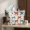 Plataforma independente Temu transfronteiriça nova bolsa de mão à prova d'água PVC+lona para o dia a dia portátil bolsa de ombro bolsa tote