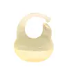 Productos para Bebés Nuevos Transfronterizos Baberos de Silicona Bolsillos para Arroz de Bebé Baberos de Silicona Impermeables Ligeros Bolsillos para Arroz Al por Mayor