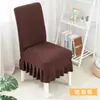 Fábrica de Origen Falda Corta de Polar Funda para Silla Funda para Silla Textil para el Hogar Elástica Antideslizante Funda para Silla