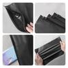 Saco Fosco Personalizado Preto Fosco Embalagem Armazenamento Roupa Íntima Zíper Plástico Saco Fosco CPE