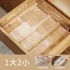 Caja de Almacenamiento Retráctil Cajón Divisor Tipo Cajón Organizador Empotrable Compartimento para Vajilla de Cocina Papelería de Escritorio Cosméticos Caja