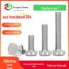 Parafuso T de Aço Inoxidável 304 com Fenda Punção Gb37 Parafuso de Molde em Forma de T Parafuso de Placa de Pressão Atacado M5M6M8M10