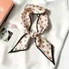 Bufanda de Seda para Mujer, Lazo para Bolso, Cinta para el Cabello, Cinta de Seda Artificial, Accesorios para el Cabello al por Mayor, Serpentina, Lazo, Pañuelo Pequeño, Tira Estrecha y Larga