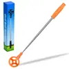 Antena de Golfe de 8 Seções Poste Recuperador de Bolas de Aço Inoxidável Recuperador de Bolas de Golfe Pegador de Bolas Suprimentos de Golfe