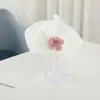 Chapéu de bebê outono e inverno bebê meninas bonito boina de flor chapéu de lã infantil meninas chapéu de malha chapéu de pintor moda