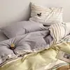 Directo de Fábrica Estilo Nórdico Juego de Cuatro Piezas Estampado 100% Algodón Puro Algodón 40S 13372 Juego de Tres Piezas para Cama de Dormitorio Estudiantil