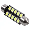 Luz LED de lectura de doble punta para coche 2835 39MM 41MM 8SMD decodificación luz de decoración interior de coche luz de matrícula