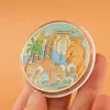 Monedas conmemorativas de ciudades, recuerdos turísticos, monedas coloridas en relieve con paisajes arquitectónicos de Beijing, Shanghái y Nanjing, monedas conmemorativas coleccionables