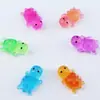 Explosiones Tortuga Pequeña Luminosa Adornos Pequeños de Resina Accesorios de Pegamento de Crema Juguete de Adornos para Agitar y Tocar Tortuga DIY