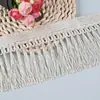 Nuevo encaje de borlas de seda de poliéster accesorios textiles para el hogar accesorios de ropa encaje simple encaje elástico personalización