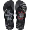 Chinelos Havaianas (masculino) Top Corinthians 43/4 Preto