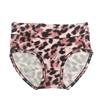 Roupa íntima feminina plus size colorida sexy com estampa de leopardo, estilo europeu e americano