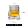 Vaso Rotatorio para Whiskey Estilo Celebridad de Internet Macallan, Vaso Creativo de Cristal para Licor, Vaso de Cerveza, Gadget para Aliviar el Estrés