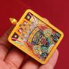 Pintura a ouro pintada à mão Moinho Ram Pingente Thangka Mãe Verde Wuye Thangka Tibetano Quadrado Ouro Vários Padrões