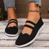 Zapatos de mujer estilo antiguo de Pekín con suela blanda, de malla 2024 sin cordones, exportación transfronteriza, zapatos casuales de tela transpirables de corte bajo para mujer