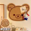 Adorable Rilakkuma Tablero de Fieltro Dormitorio Estudiantil Tablero de Exhibición para Fotos Almacenamiento de Joyería sin Taladro Tablero Decorativo