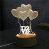 Luz Noturna 3D Criativa Véspera de Natal Presente de Natal Presente de Aniversário Abertura de Empresa Pequeno Presente diy
