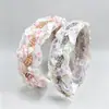 Diadema de pedrería de colores estilo Hada Francesa Chuan Ye Nueva Linda Fresca Presionador de Cráneo Alto Accesorios para el Cabello
