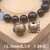 Plata S925 Cuatro Deidades Guardianas Cuentas Redondas Pulsera Personalizada Original Hecha a Mano DIY Cuentas Espaciadoras Accesorios para Ensartar