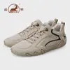 Sapatos Ram Sapatos Masculinos Primavera e Outono Novos Sapatos Casuais Slip-On Masculinos Sapatos de Couro Masculinos Sapatos Esportivos para Exterior Tênis para Homens