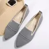 Zapatos Planos de Fácil Poner 2026, Casual de Tacón Bajo, Elegantes de Punta Fina, Modernos sin Cordones, Calidad de Exportación, Colección de Primavera, Zapatos para Mujer Tallas Grandes