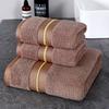 Toalla de algodón, toalla de baño, toalla facial absorbente, juego de regalo de toallas de algodón para el hogar, caja de regalo, suministro transfronterizo al por mayor