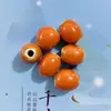 Pulsera de cuentas de cerámica de forma especial estilo retro accesorios cuentas ovaladas pequeñas cuentas sueltas hechas a mano pulsera accesorios diy venta al por mayor