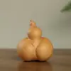 Calabazas Suaves Bellamente Elaboradas para Manipular y Coleccionar, Calabazas de Piel Morada con Pátina, Calabazas Retorcidas a Mano, Artículos de Mano, Calabazas para Vendedores Ambulantes al por Mayor
