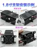 Módulo Matriz de Modificação de Farol de Carro Suporte de Lente LED Kit de Acessórios Suporte de Montagem de Modificação Universal