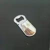 Abridor de garrafa adesivo de geladeira em liga de zinco direto da fábrica adesivo de geladeira de metal multifuncional souvenir turístico abridor de garrafa