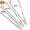 Cadena de Amuleto Tailandés Cuerda de Fibra de Nylon Collar de Cuerda de Cuero Encerado de 4 mm Cadena Simple de Tres Hilos Cordón de Cinco Hilos Estilo Japonés y Coreano para Hombres
