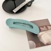 Presilha Grande para Franja Amazon, Presilha Bico de Pato Macaron Fashion, Presilha Lateral para Maquiagem Sem Marcas, Presilha de Cabelo Transparente para Fios Soltos