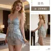 Lencería Sexy Malla Transparente Estilo Delgado Extremadamente Atractiva y Provocativa Ropa de Dormir para Habitación Privada Camisola para Casa Camisón 9983