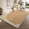 Tapete de Sala de Estar Transfronteiriço Veludo Cristal Simples Sofisticado Manta para Mesa de Centro Tapete de Chão para Sofá Antiderrapante Espessado Resistente a Manchas Manta de Cabeceira