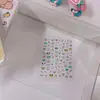Adesivos de desenho animado de alto valor, grande coleção de adesivos decorativos super fofos para cartões goo, caneta de mesa transparente e à prova d'água para estudantes