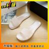 Sandálias de Praia da Moda para Mulheres, Nova Moda Verão 2025 Sandálias Transparente de Cristal Slip-On para Uso ao Ar Livre na Praia