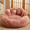 Nueva Jaula para Mascotas de Terciopelo, Jaula Grande, Sofá Cama Caliente Universal para Todas las Estaciones, Colchoneta para Dormir para Golden Retriever Corgi, Jaula para Mascotas