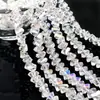 [100 Peças] Contas Triangulares de 3/4/6/8mm, Contas Soltas de Cristal, Acessórios de Cabelo Galvanizados de Vidro, Pulseiras, Acessórios para Roupas, Contas