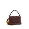 Bolso de mano de alta gama de moda transfronteriza para mujer, bolso cuadrado pequeño retro casual nuevo, versátil para el trabajo, bolso de hombro y bandolera