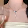 Exquisito Collar de Perlas de Imitación para Mujer, Elegante y Lujoso, Accesorio de Cadena para el Cuello de Gama Alta, Modelo Nuevo Nicho 2026, Cadena para Clavícula de Celebridad de Internet