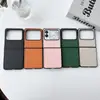 Funda Protectora Dura de Cuero Plegable con Anillo de Dibujos Animados para Teléfono Huawei Nova Flip