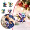 Colgante Nuevo Producto Serie Dragón Transfronterizo Colgante de Regalo Decoración Navideña de Halloween Acrílico Colgante para Árbol de Navidad